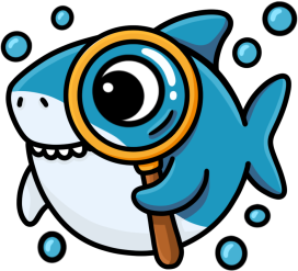 SharkyPOD Monitor mascot